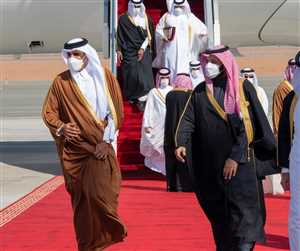 Körfez’de normalleşme: Bin Selman Katar Emiri’ni uçak kapısında karşıladı