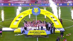 فوز دراماتيكي يمنح بلباو لقب كأس السوبر الإسباني