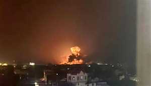 مليشيات الحوثي تعلن عن 11 غارة أمريكية وبريطانية تستهدف صنعاء