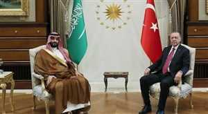 بن سلمان وأردوغان يبحثان العلاقات الثنائية وقضايا إقليمية