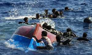 غرق نحو 40 مهاجراً وفقدان اخرين بينهم أطفال في حادث غرق سفينة قبالة ساحل جيبوتي