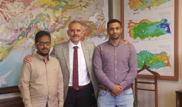 اتحاد الطلاب اليمنيين يزور مؤسسة البحث والتنقيب التركية