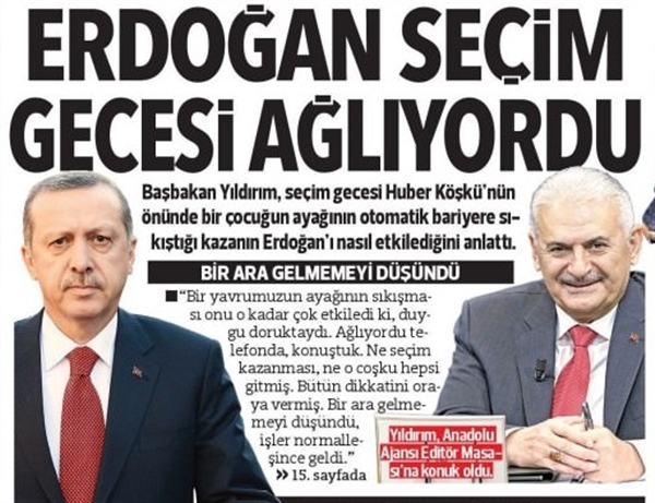 تعرف على الليلة التي بكى فيها أردوغان؟