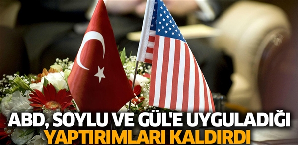 عاجل: أمريكا ترفع العقوبات المفروضة على وزيري الداخلية والعدل التركيين