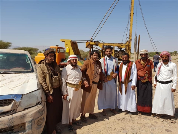 منظمة "بيت الأديان" الألمانية تنفذ مشروع مياه في محافظة مأرب