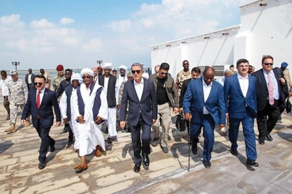 تركيا تزور الموقع المخصص لإنشاء قاعدة عسكرية في جزيرة سواكن السودانية