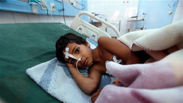 وباء الدفتيريا يصل 20 محافظة في اليمن