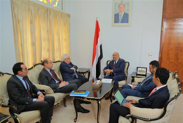 اليماني يطالب بمزيد من الضغط الدولي على ميليشيات الحوثي لتنفيذ اتفاق ستوكهولم