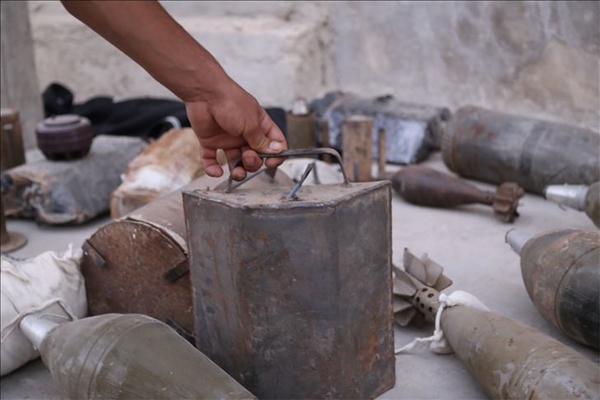 برنامج سعودي: انتزاع 55 ألف لغم وعبوة باليمن العام الماضي