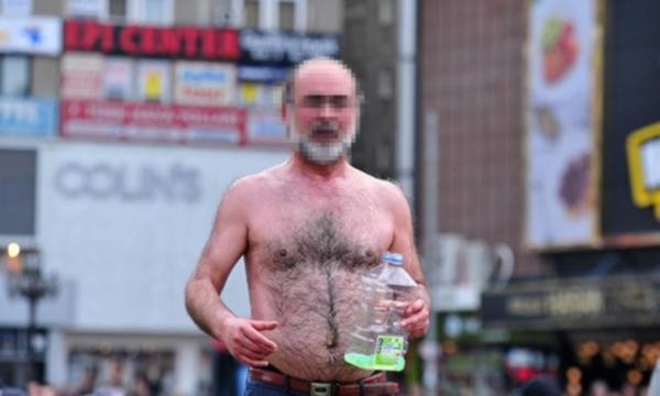 تركي في شوارع أنقرة حاول إحراق نفسه: لا أستطيع دفع فواتيري!