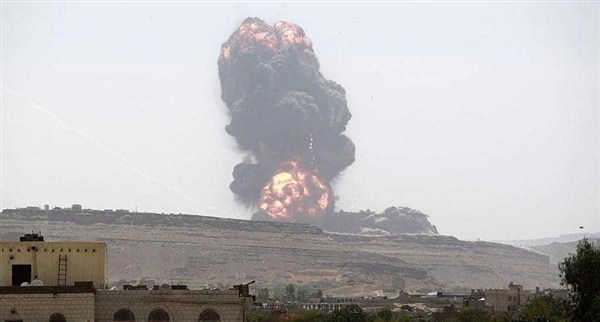 ضحايا مدنيين إثر غارات نفذها التحالف العربي على مواقع في صنعاء