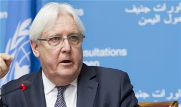 غريفيث يصل صنعاء لإنعاش اتفاق السويد