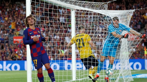 بمبلغ غير متوقع..تغريم برشلونة بسبب صفقة غريزمان