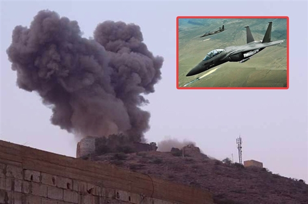 غارات التحالف العربي تستهدف معقل زعيم الحوثيين