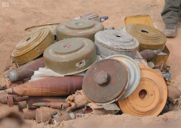 زرعها الحوثيون.. انتزاع 1708 لغم منذ بداية الشهر الجاري