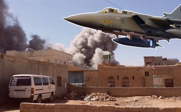 مليشيات الحوثي تتهم التحالف بقتل 5 مدنيين في غارة بصعدة