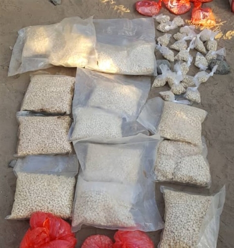 مأرب: ضبط نحو "طن" مخدرات كانت في طريقها للحوثيين