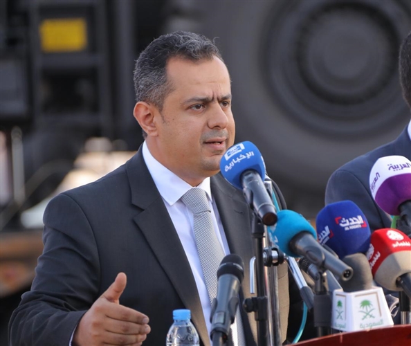 رئيس الوزراء: الحوثيون جماعة غير مؤهلة لتكون طرفاً في إحلال السلام