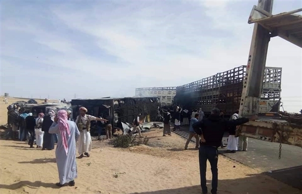 12 قتيلا بينهم "أجانب" واحتراق سيارات باشتباكات بين أمن مأرب ومخربين