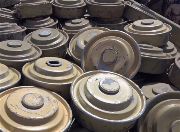 انتزاع أكثر من ألف لغم حوثي خلال الأسبوع الثالث من يناير