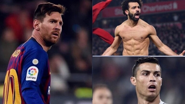 في إحصاء جديد .. الفرعون المصري يتفوق على رونالدو ويهدد صدارة ميسي