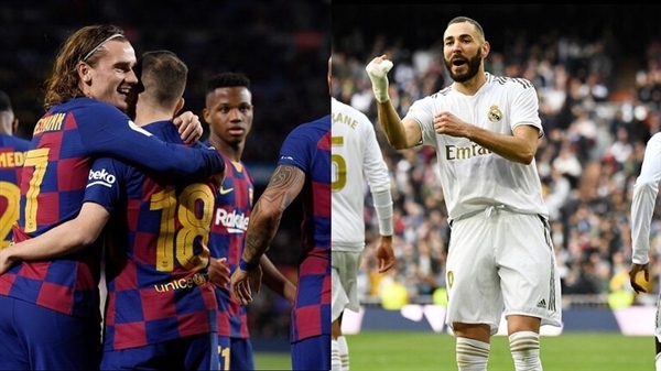 الليلة..برشلونة يقابل أتلتيك بيلباو وريال مدريد يواجه ضيفه ريال سوسييداد
