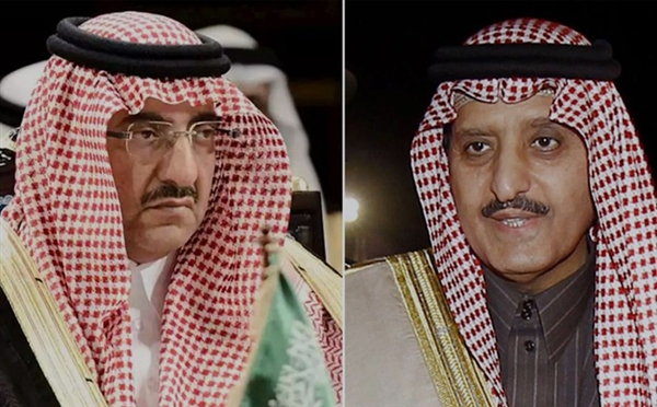 صحيفة أمريكية: اعتقال محمد بن نايف وشقيق العاهل السعودي
