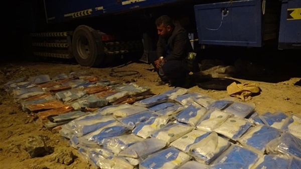 أمنية مأرب تضبط 105 كيلو من الحشيش كانت متجهة لمليشيات الحوثي