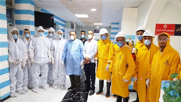 افتتاح مركز العزل وعلاج المصابين بكورونا في مأرب