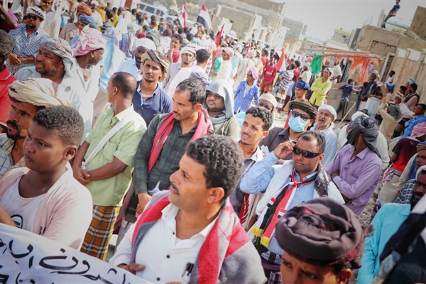 مظاهرة حاشدة في سقطرى رفضا لفوضى مليشيات الانتقالي المدعومة إماراتيا