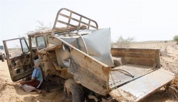 إصابة مواطن ونجله جراء انفجار لغم زرعته المليشيا في حجة