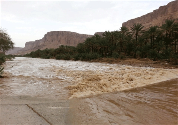 حضرموت.. الأمطار تتسبب بأضرار كبيرة بمدرسة تريس بمدينة سيئون