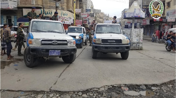 تعز.. انتشار كثيف للحملة الأمنية ومدير الأمن يؤكد:لن نقف مكتوفي الأيدي أمام العابثين بأمن المدينة