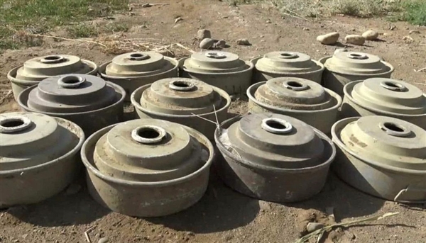 انتزاع 1413 لغما وعبوة ناسفة خلال اسبوع