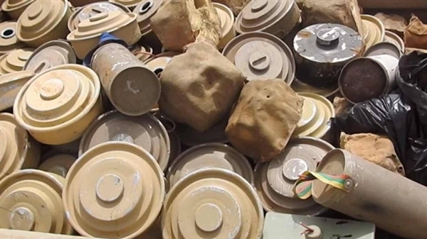 انتزاع 1,550 لغمًا خلال الأسبوع الثالث من أكتوبر