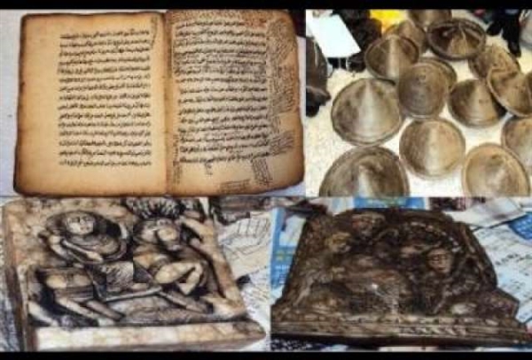 مسؤول:مليشيا الحوثي هربت 14 الف مخطوطة يمنية ومئات القطع الأثرية