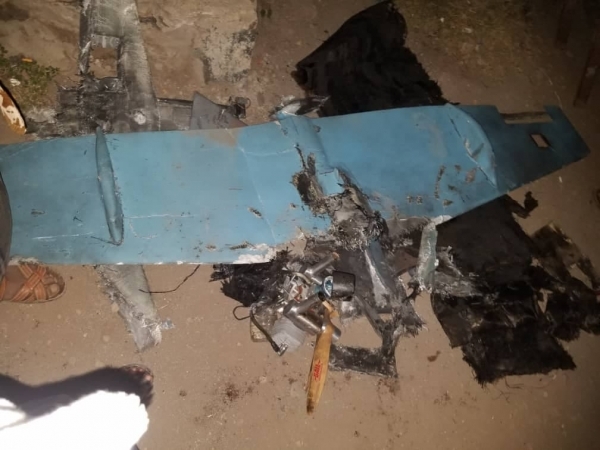 شهداء وجرحى في صفوف الجيش الوطني جراء هجوم شنته طائرة مسيرة غرب تعز