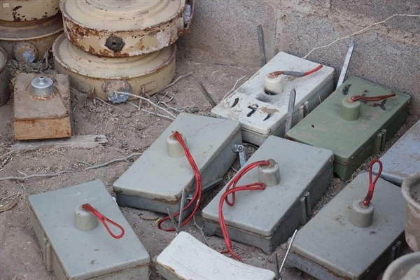 نزع 1320 لغما وعبوة ناسفة خلال الأسبوع الأول من نوفمبر