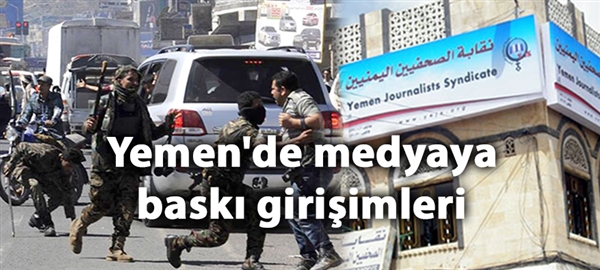 Yemen’de medya çift yönlü baskı altında