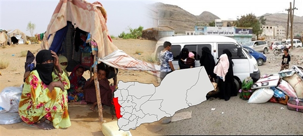 Hudeyde'den 121 binden fazla kişi kaçtı