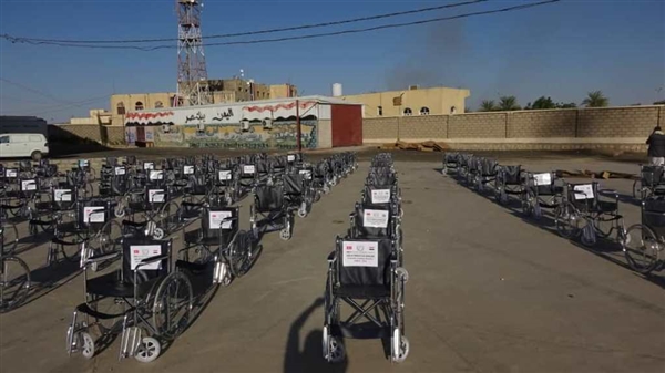 İHH'dan Yemenli engellilere tekerlekli sandalye