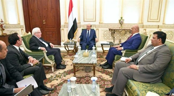 Hadi, BM Yemen Özel Temsilcisiyle görüştü