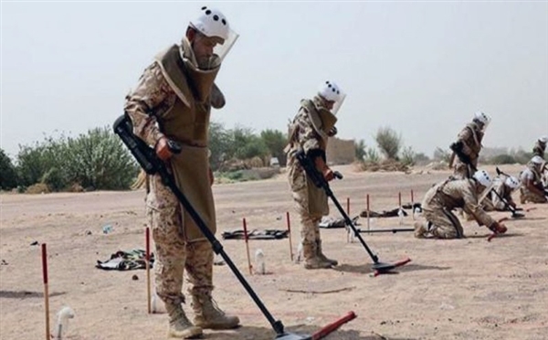 Yemen’de 2019’un son haftasında bin 600 mayın imha edildi