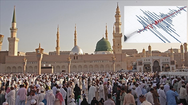 Medine Münevvere yakınında deprem