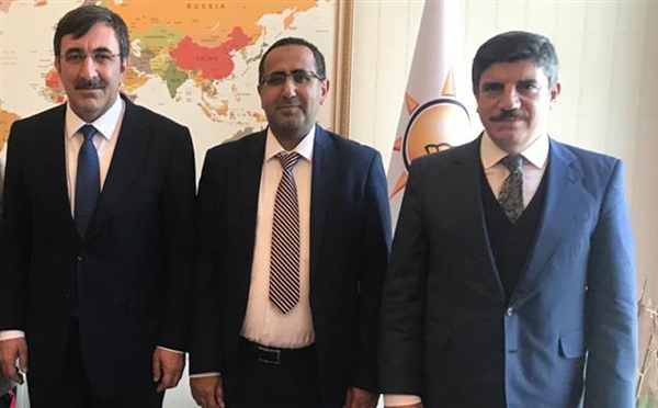 El Gabri’den Ak Partiye ziyaret