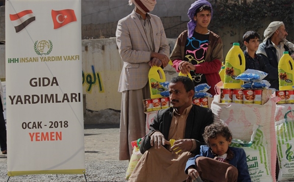 İHH'dan Yemen'de 10 bin kişiye yardım