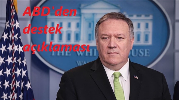 ABD'den Türkiye'ye destek mesajı
