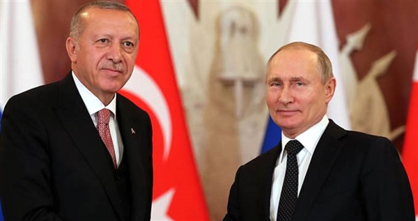 Erdoğan, Putin ile bir araya geldi