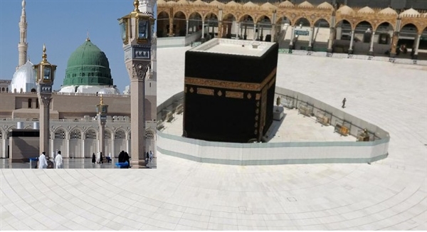 Kabe ve Mescidi Nebevi'de namaz yasaklandı