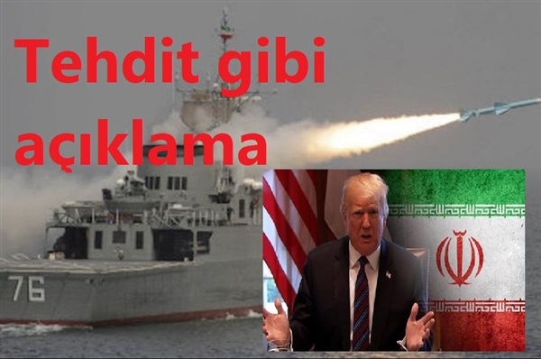 ABD Başkanı Trump'tan İran'a gözdağı